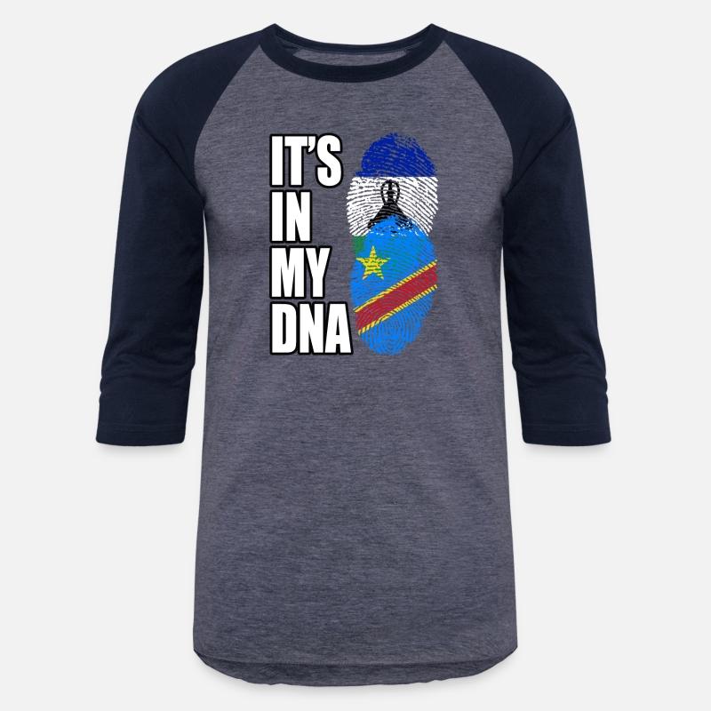 Basotho And Congolese Mix Heritage DNA Flag