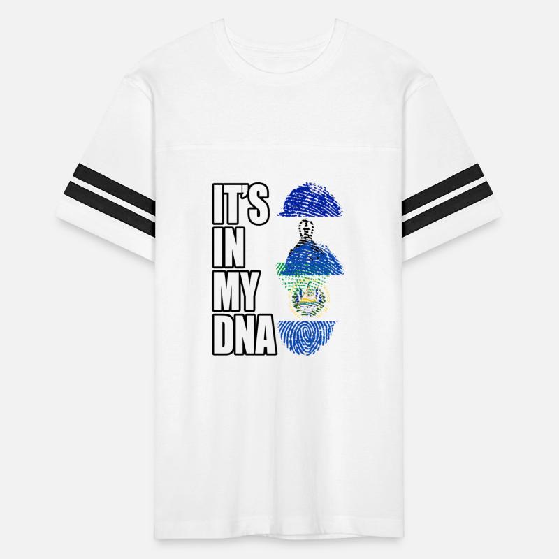 Basotho And Salvadoran Mix Heritage DNA Flag