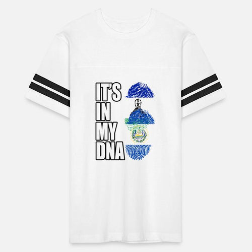 Basotho And Salvadoran Mix Heritage DNA Flag