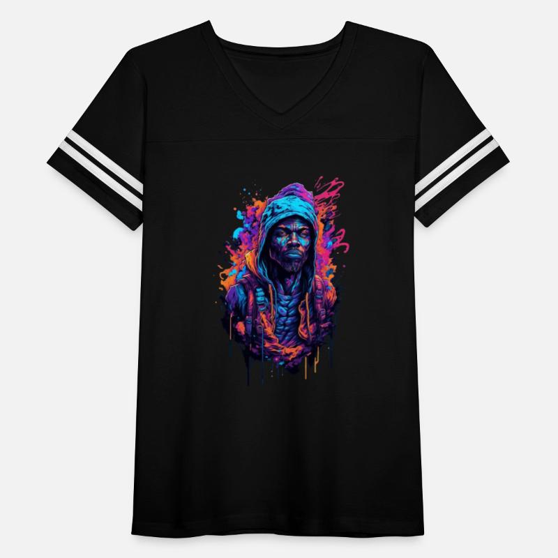 Blackman Colorfull Graffiti Neon Sublimate