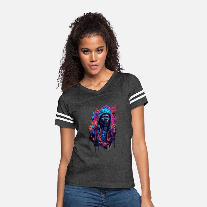 Blackman Colorfull Graffiti Neon Sublimate