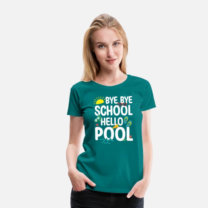 Bye Bye School Hello Pool Teacher Squad Student