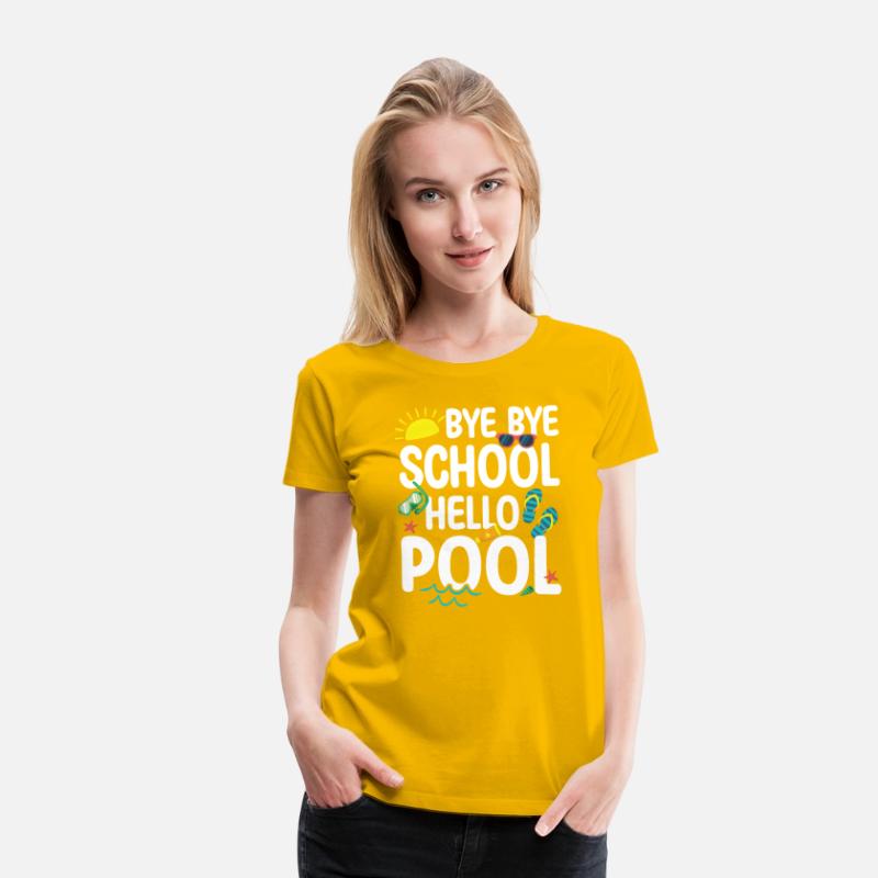 Bye Bye School Hello Pool Teacher Squad Student