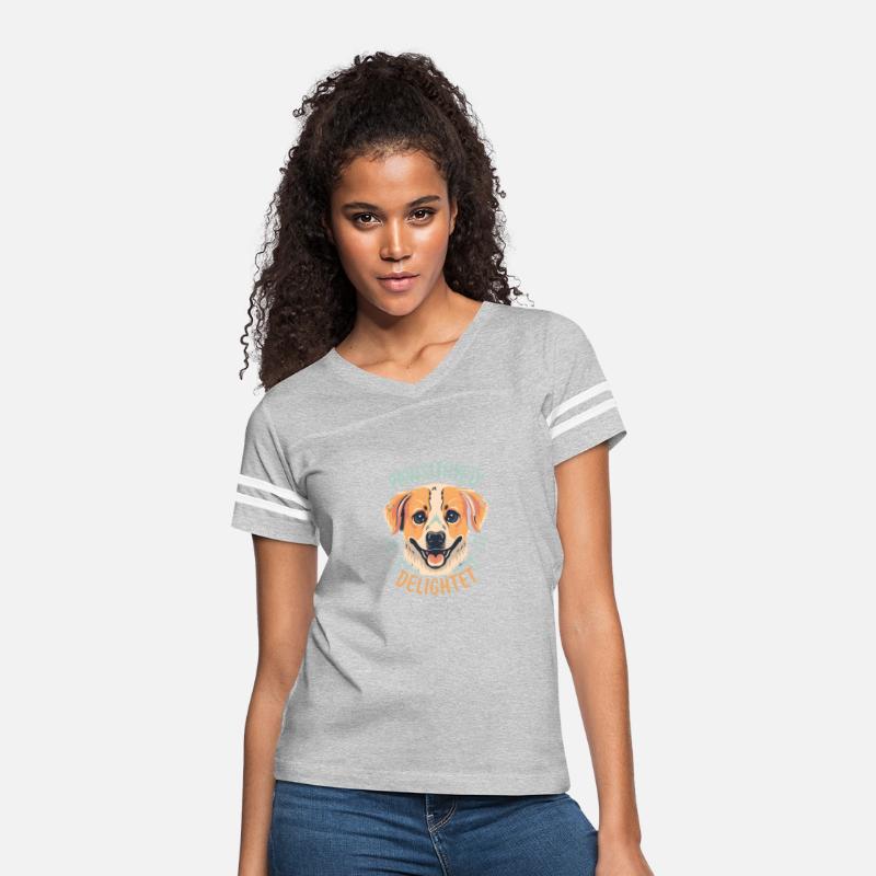Cute Dog T-Shirt, Paw-sitively Delighted