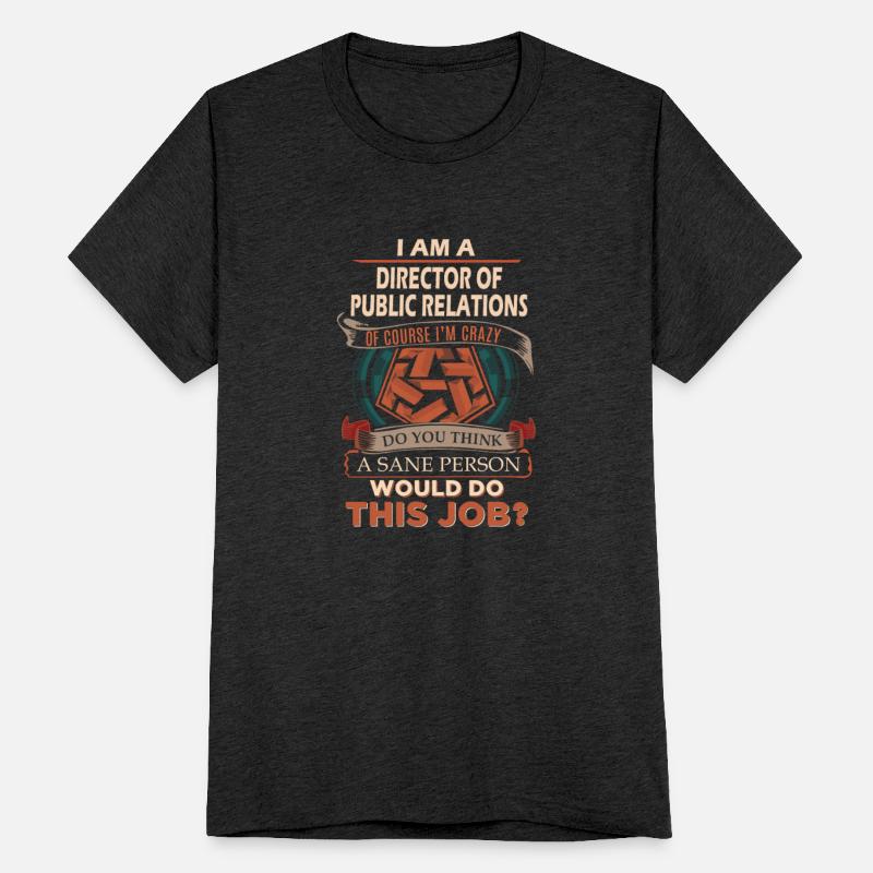 Director Of Public Relations T Shirt - Sane Person