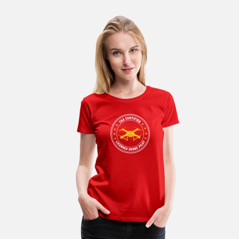FAA Certified Licensed Drone Pilot t shirt