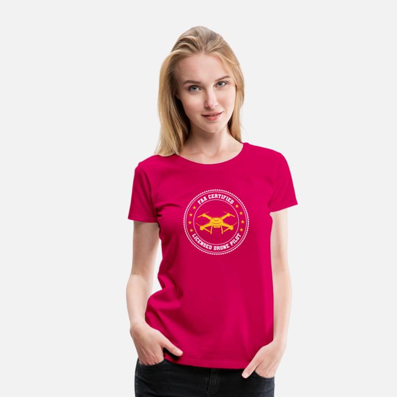 FAA Certified Licensed Drone Pilot t shirt
