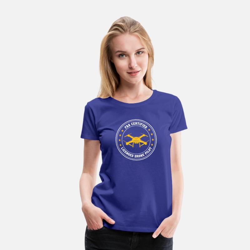 FAA Certified Licensed Drone Pilot t shirt