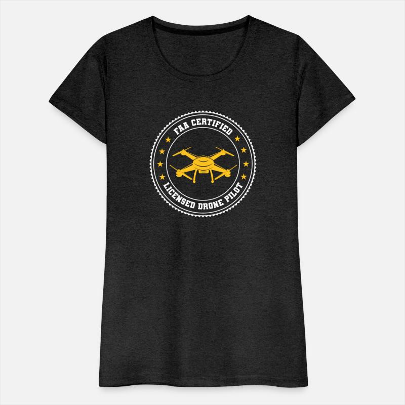 FAA Certified Licensed Drone Pilot t shirt