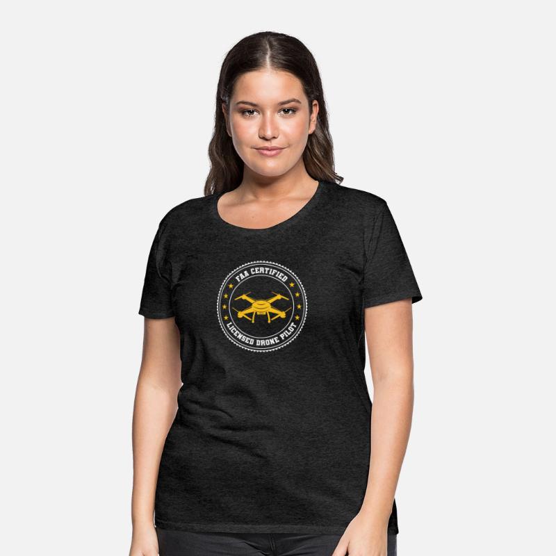 FAA Certified Licensed Drone Pilot t shirt