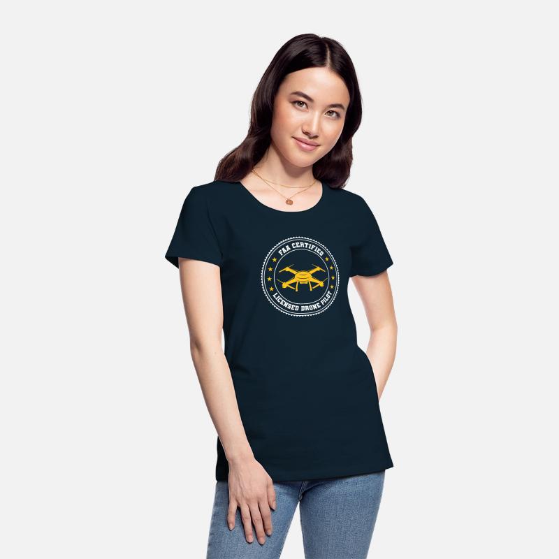 FAA Certified Licensed Drone Pilot t shirt