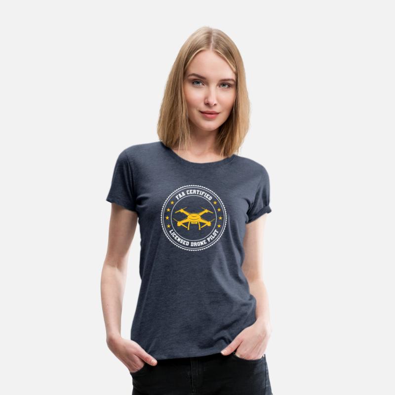 FAA Certified Licensed Drone Pilot t shirt
