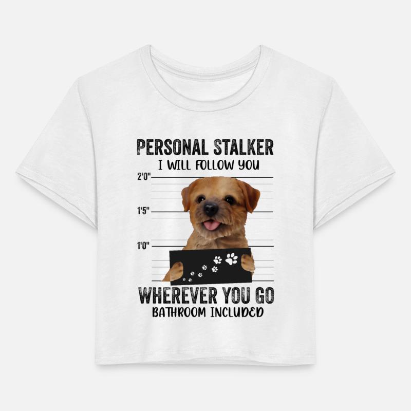 Funny Norfolk Terrier Gift, Personal Stalker Dog