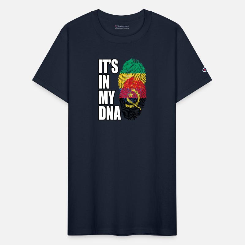 Gambian And Angolan Mix Heritage DNA Flag