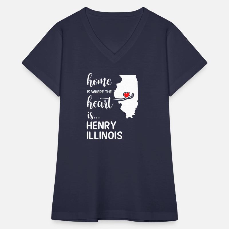 Henry County Illinois Is Where My Heart Is Gift