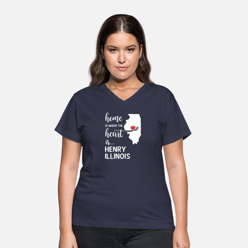 Henry County Illinois Is Where My Heart Is Gift