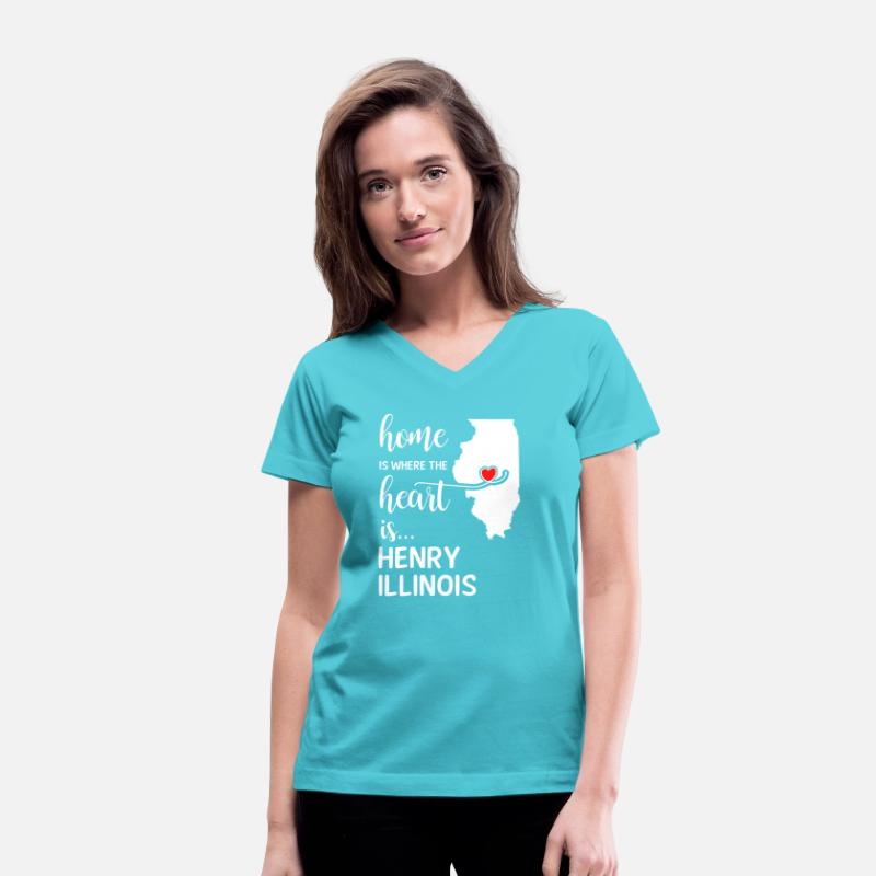 Henry County Illinois Is Where My Heart Is Gift