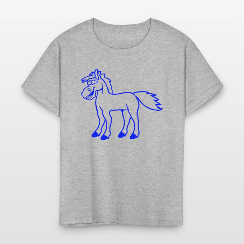 Horse Laughs Funny Witty Grimace Silly Comic Fun