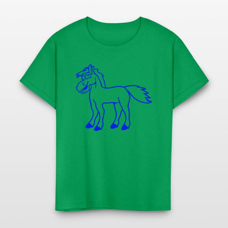 Horse Laughs Funny Witty Grimace Silly Comic Fun