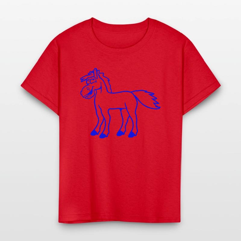 Horse Laughs Funny Witty Grimace Silly Comic Fun