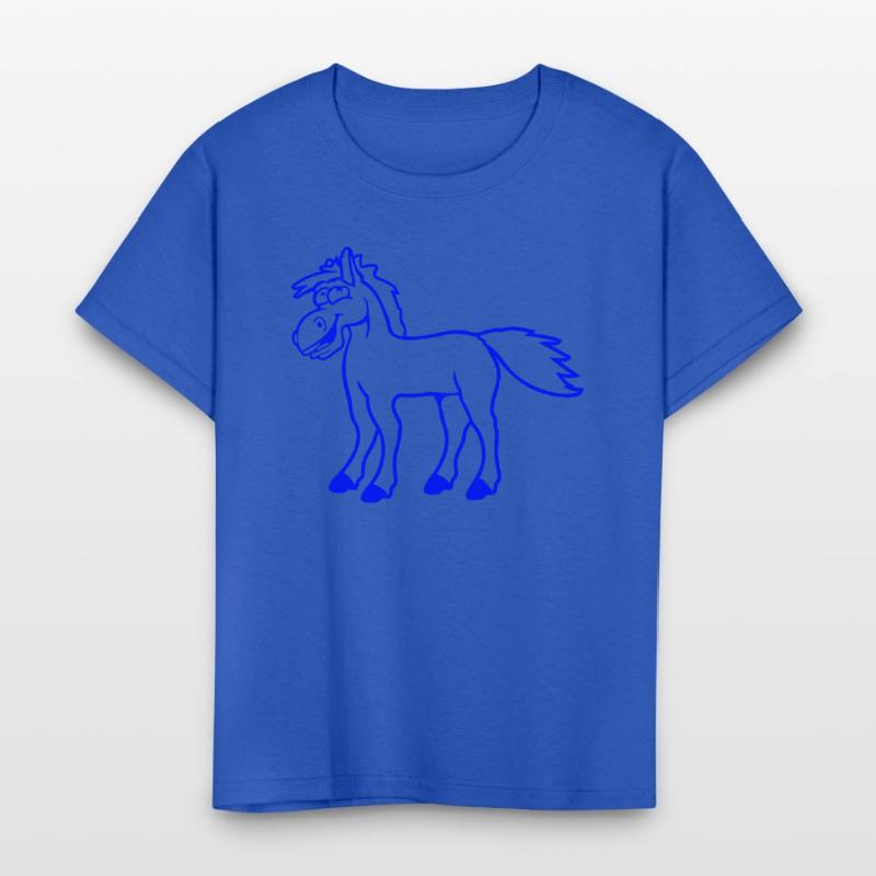 Horse Laughs Funny Witty Grimace Silly Comic Fun