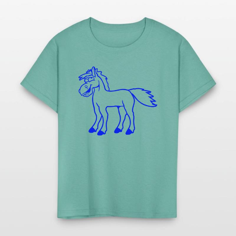 Horse Laughs Funny Witty Grimace Silly Comic Fun