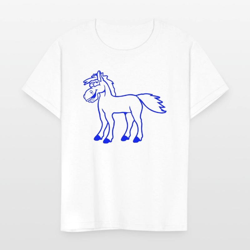 Horse Laughs Funny Witty Grimace Silly Comic Fun