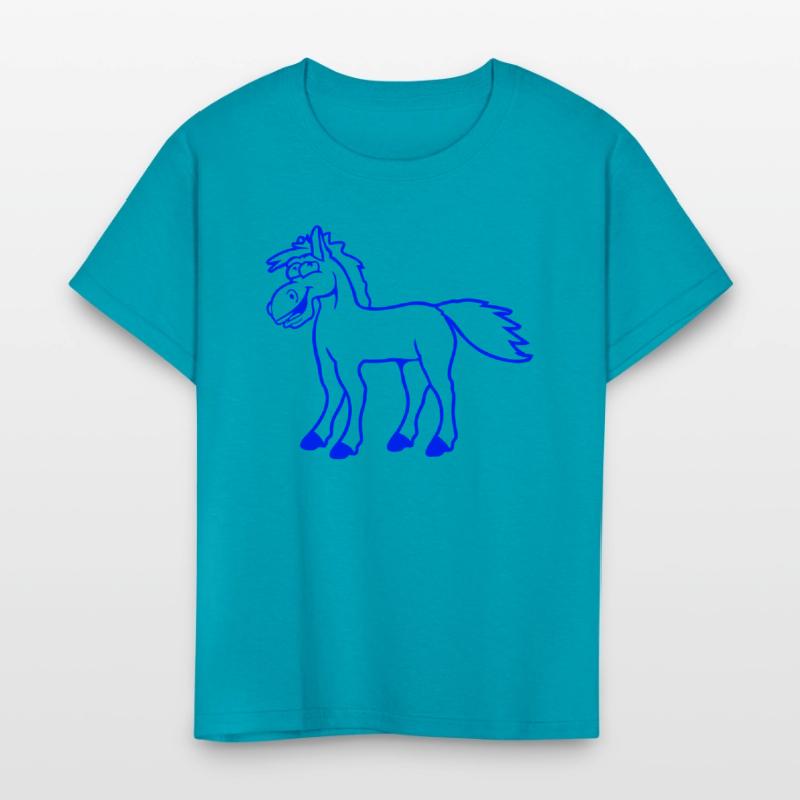 Horse Laughs Funny Witty Grimace Silly Comic Fun