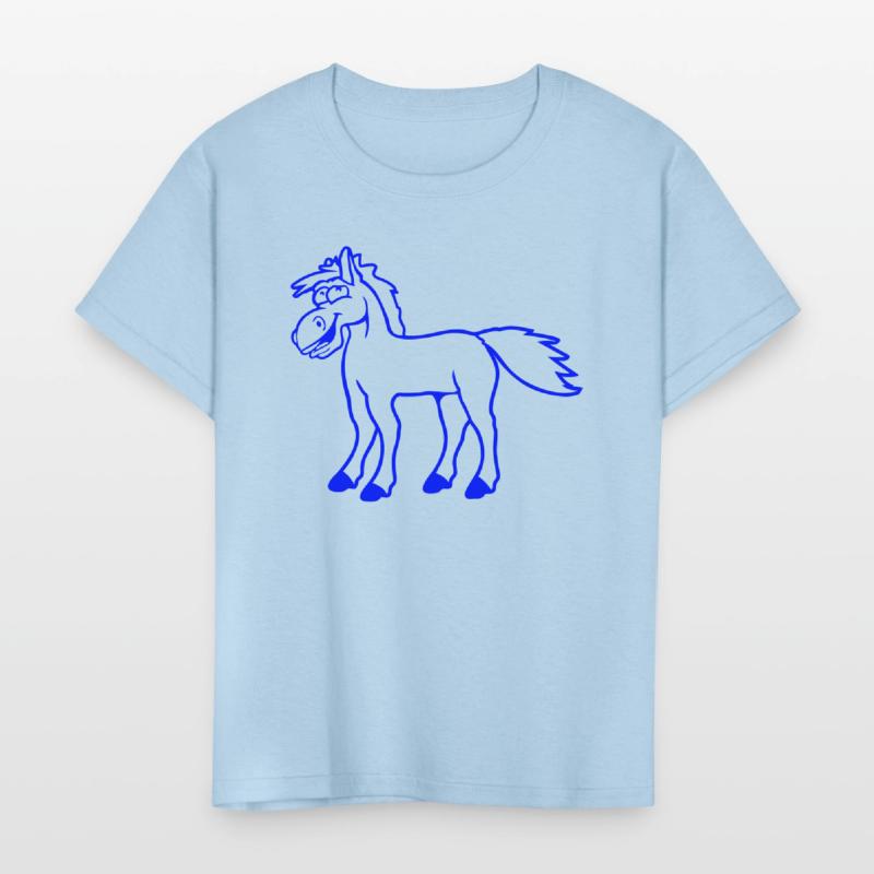 Horse Laughs Funny Witty Grimace Silly Comic Fun