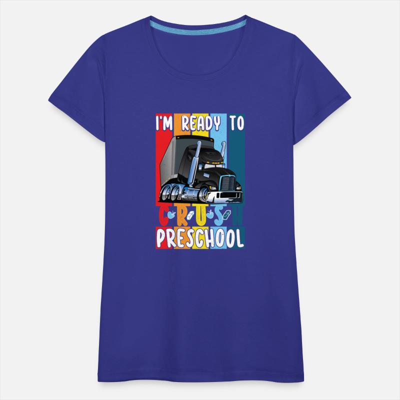 I m Ready To Crush Preschool Truck With Trailer