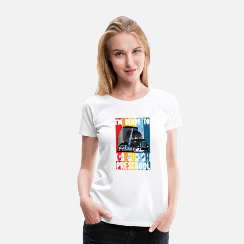 I m Ready To Crush Preschool Truck With Trailer