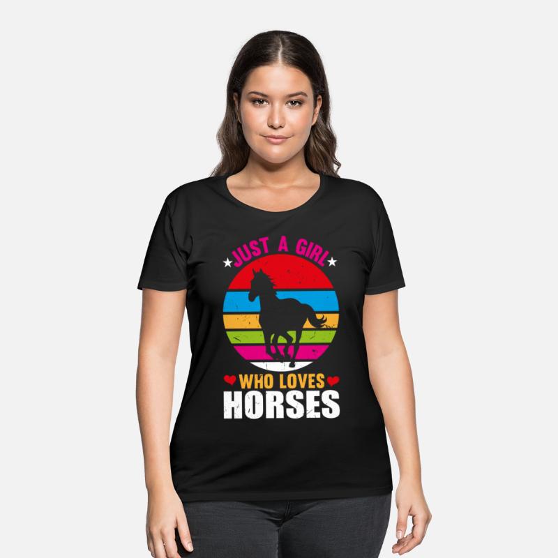 JUST A GIRL WHO LOVES HORSES