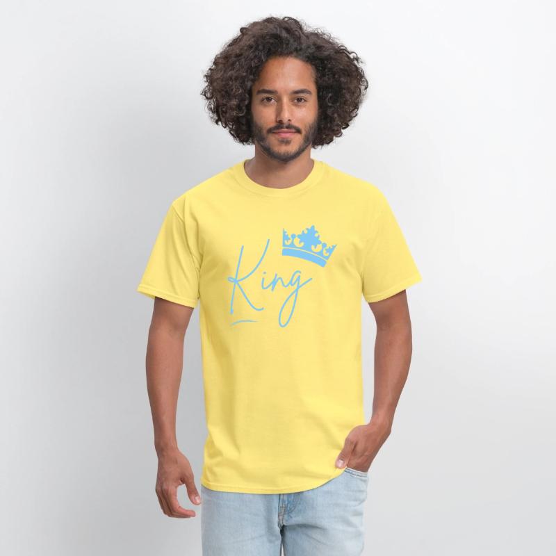 King tshirt lovely couples tees king and queen