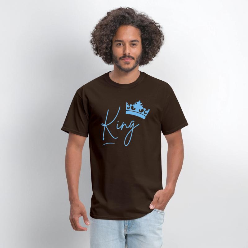 King tshirt lovely couples tees king and queen