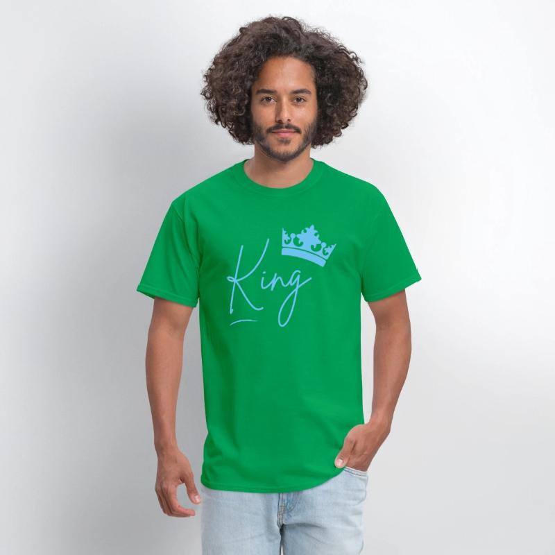 King tshirt lovely couples tees king and queen