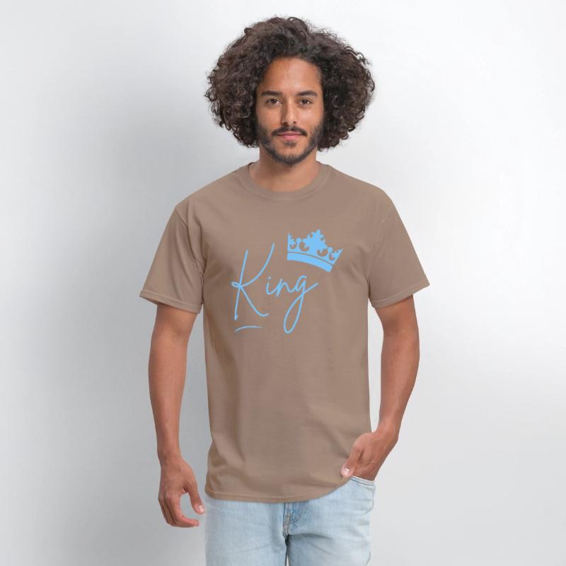 King tshirt lovely couples tees king and queen