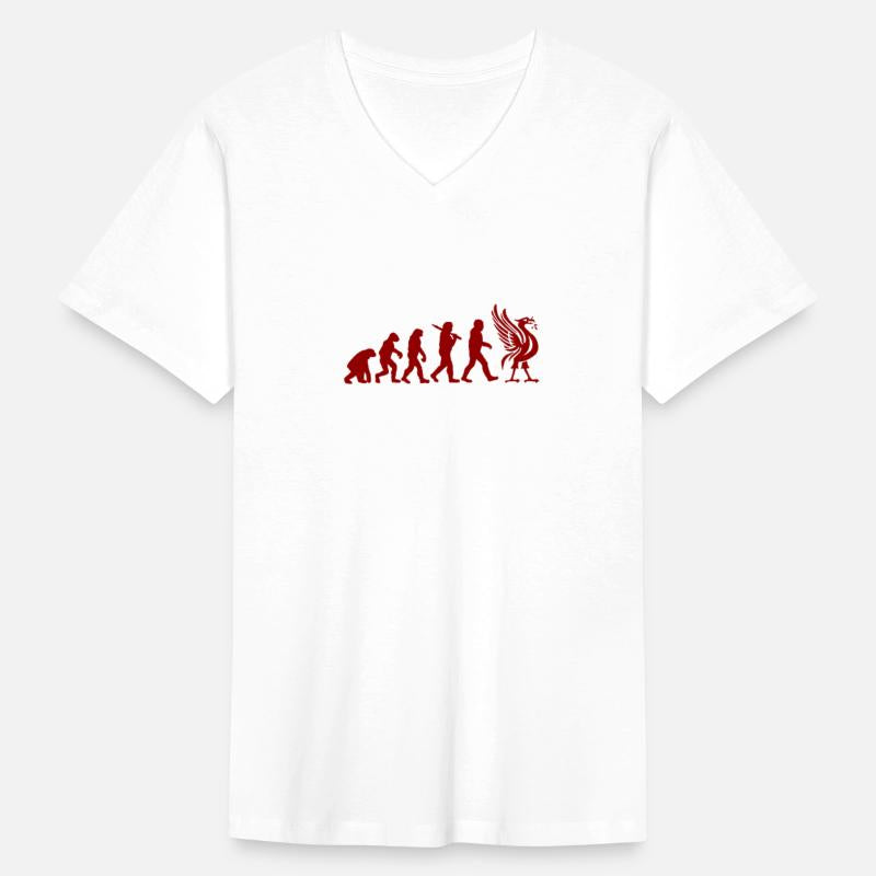 Liverpool Evolution T Shirt Fegato Uccello Tee