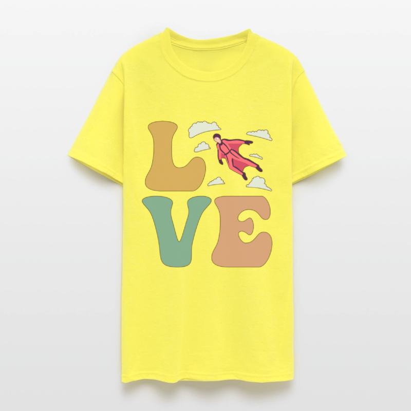 LOVE Wingsuit Flying Wingsuit Flyer Skydiving Base