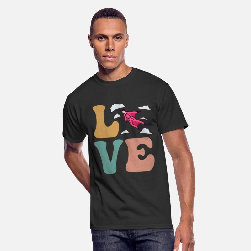 LOVE Wingsuit Flying Wingsuit Flyer Skydiving Base