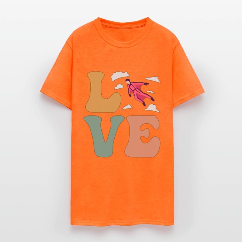 LOVE Wingsuit Flying Wingsuit Flyer Skydiving Base