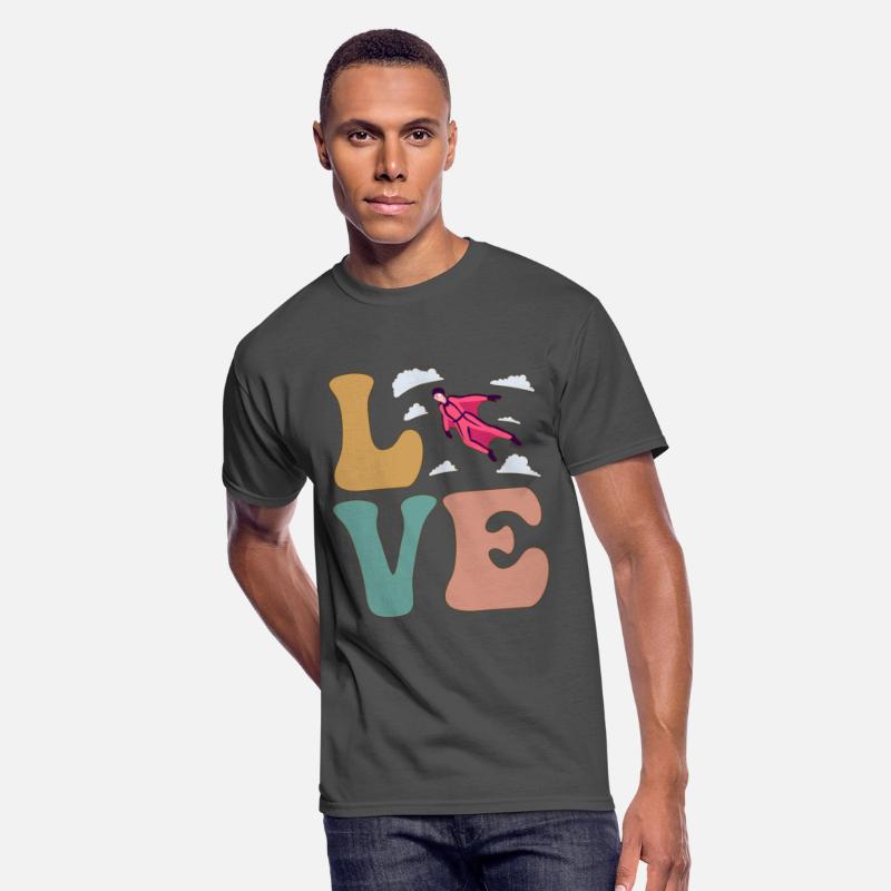 LOVE Wingsuit Flying Wingsuit Flyer Skydiving Base