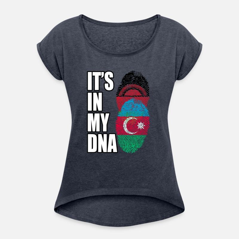 Malawian And Azerbaijani Mix Heritage DNA Flag