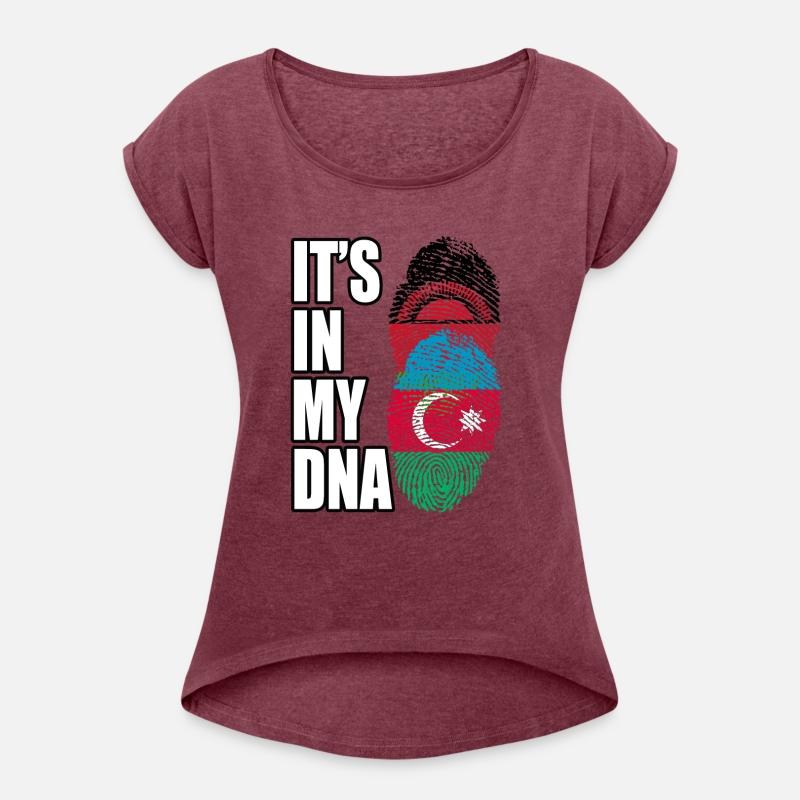 Malawian And Azerbaijani Mix Heritage DNA Flag