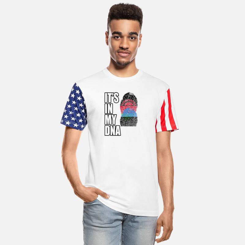 Malawian And Estonian Mix Heritage DNA Flag