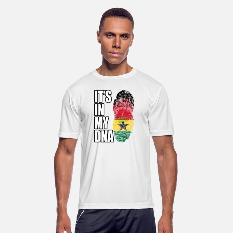 Malawian And Ghanaian Mix Heritage DNA Flag