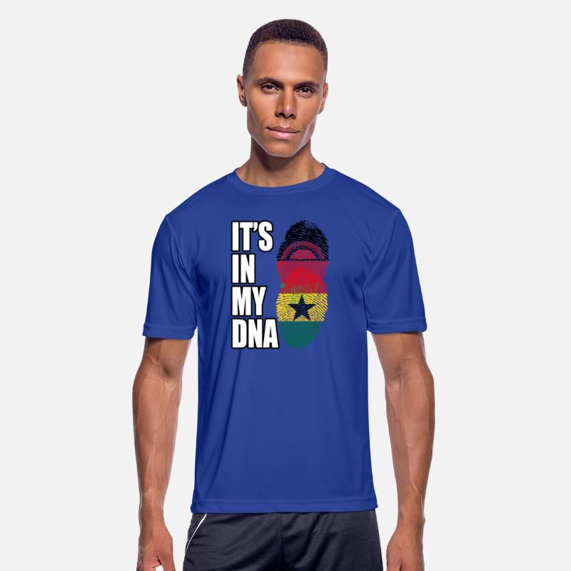 Malawian And Ghanaian Mix Heritage DNA Flag