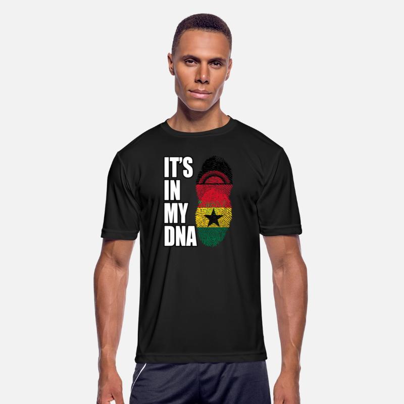 Malawian And Ghanaian Mix Heritage DNA Flag