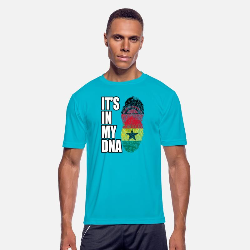 Malawian And Ghanaian Mix Heritage DNA Flag