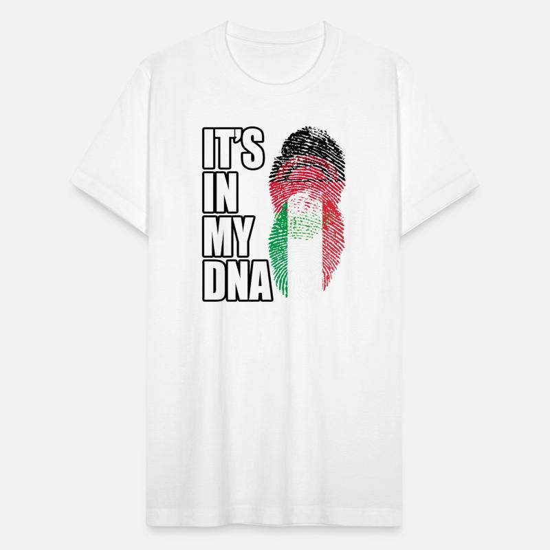 Malawian And Italian Mix Heritage DNA Flag