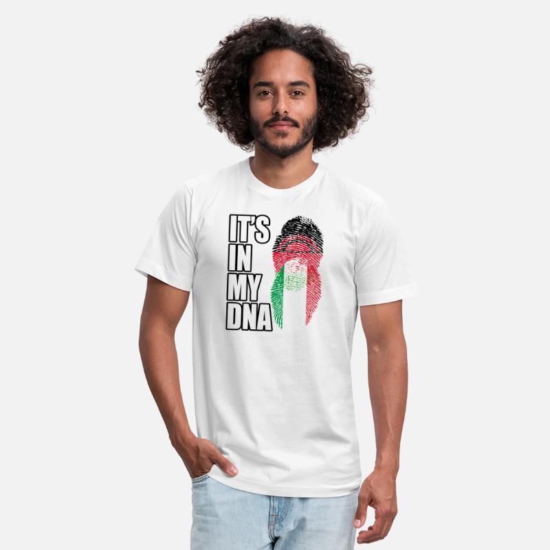 Malawian And Italian Mix Heritage DNA Flag